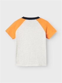 NAME IT T-shirt Dokus Light Grey Melange